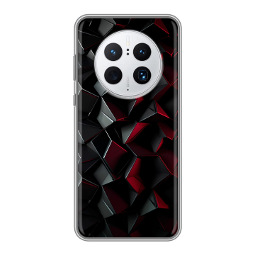 Силиконовый чехол на Huawei Mate 50 Pro с принтом Абстракция