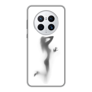 Силиконовый чехол на Huawei Mate 50 Pro с принтом Силуэт Силиконовый чехол на Huawei Mate 50 Pro с принтом Силуэт