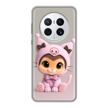 Силиконовый чехол на Huawei Mate 50 Pro с принтом Куроми Kuromi Силиконовый чехол на Huawei Mate 50 Pro с принтом Куроми Kuromi