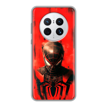 Силиконовый чехол на Huawei Mate 50 Pro с принтом человек паук spiderman Силиконовый чехол на Huawei Mate 50 Pro с принтом человек паук spiderman