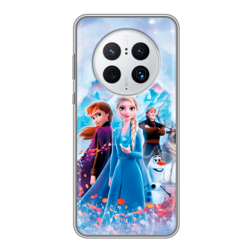 Силиконовый чехол на Huawei Mate 50 Pro с принтом Холодное сердце Frozen Силиконовый чехол на Huawei Mate 50 Pro с принтом Холодное сердце Frozen