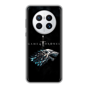 Силиконовый чехол на Huawei Mate 50 Pro с принтом Игра Престолов Game Thrones