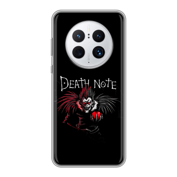 Силиконовый чехол на Huawei Mate 50 Pro с принтом Death note Тетрадь смерти Силиконовый чехол на Huawei Mate 50 Pro с принтом Death note Тетрадь смерти