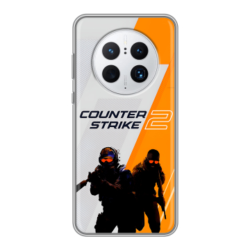 Силиконовый чехол на Huawei Mate 50 Pro с принтом Counter Strike Силиконовый чехол на Huawei Mate 50 Pro с принтом Counter Strike