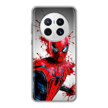 Силиконовый чехол на Huawei Mate 50 Pro с принтом Spiderman Человек паук