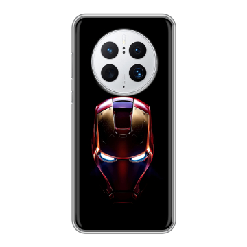 Силиконовый чехол на Huawei Mate 50 Pro с принтом IronMan Железный человек Силиконовый чехол на Huawei Mate 50 Pro с принтом IronMan Железный человек