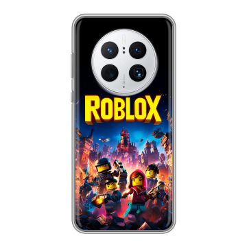 Силиконовый чехол на Huawei Mate 50 Pro с принтом Roblox Роблокс Силиконовый чехол на Huawei Mate 50 Pro с принтом Roblox Роблокс