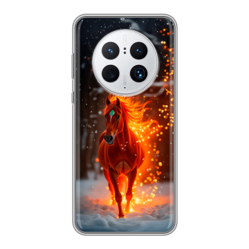 Силиконовый чехол на Huawei Mate 50 Pro с принтом Новый год Силиконовый чехол на Huawei Mate 50 Pro с принтом Новый год