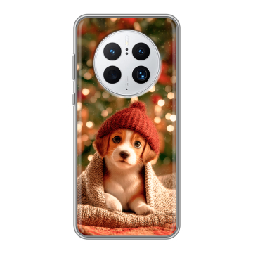 Силиконовый чехол на Huawei Mate 50 Pro с принтом Новый год Силиконовый чехол на Huawei Mate 50 Pro с принтом Новый год