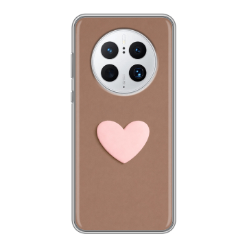 Силиконовый чехол на Huawei Mate 50 Pro с принтом женский
