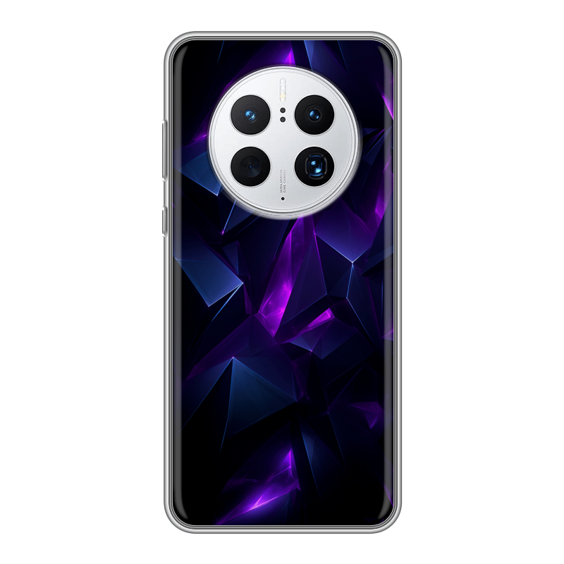 Силиконовый противоударный чехол на Huawei Mate 50 Pro с принтом Абстракиция Силиконовый противоударный чехол на Huawei Mate 50 Pro с принтом Абстракиция