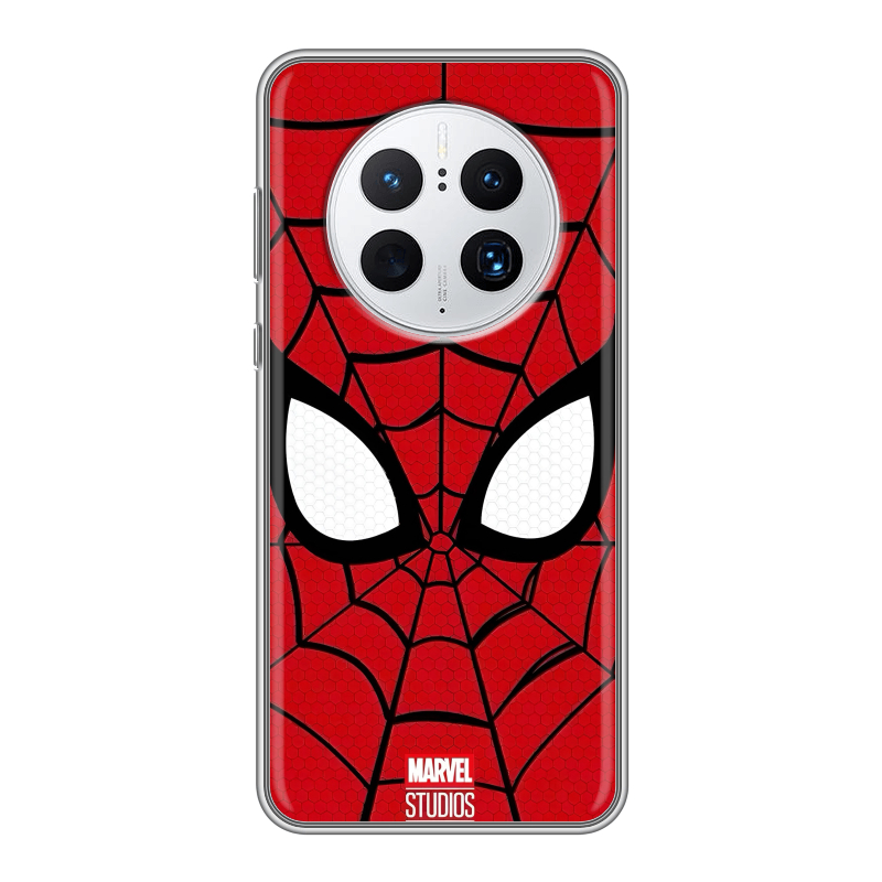Силиконовый противоударный чехол на Huawei Mate 50 Pro с принтом человек паук spiderman Силиконовый противоударный чехол на Huawei Mate 50 Pro с принтом человек паук spiderman