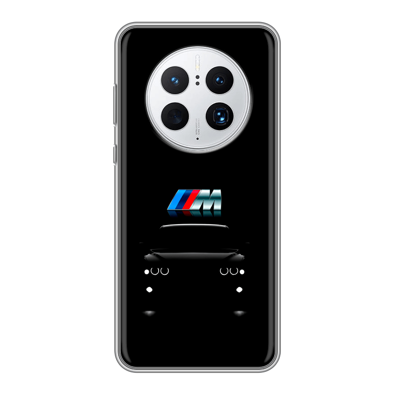 Силиконовый чехол на Huawei Mate 50 Pro с принтом БМВ BMW Силиконовый чехол на Huawei Mate 50 Pro с принтом БМВ BMW