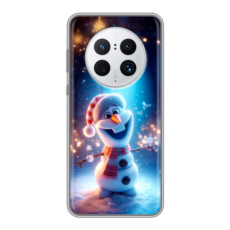 Силиконовый чехол на Huawei Mate 50 Pro с принтом Новый год Силиконовый чехол на Huawei Mate 50 Pro с принтом Новый год