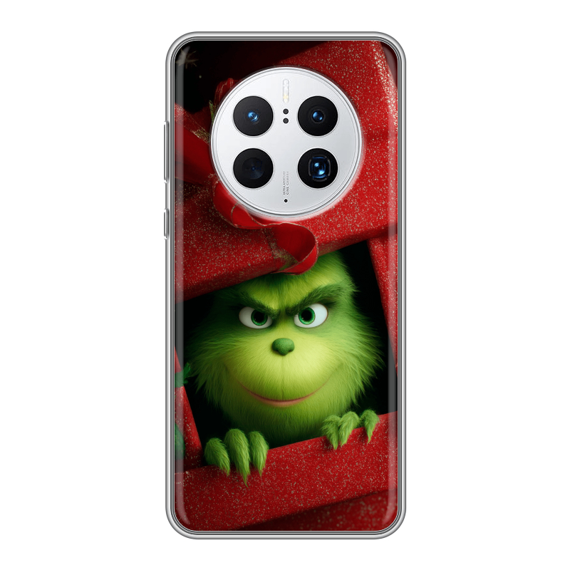 Силиконовый чехол на Huawei Mate 50 Pro с принтом Новый год Силиконовый чехол на Huawei Mate 50 Pro с принтом Новый год