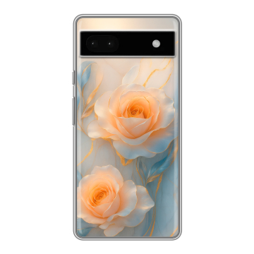 Силиконовый чехол на Google Pixel 6a с принтом Женский