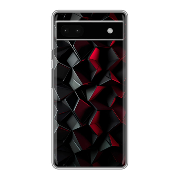 Силиконовый чехол на Google Pixel 6a с принтом Абстракция Силиконовый чехол на Google Pixel 6a с принтом Абстракция