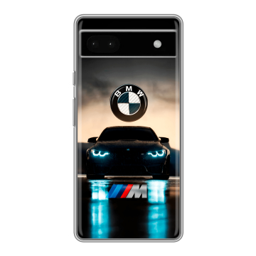 Силиконовый чехол на Google Pixel 6a с принтом БМВ BMW Силиконовый чехол на Google Pixel 6a с принтом БМВ BMW