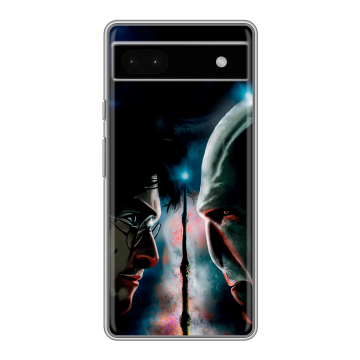 Силиконовый чехол на Google Pixel 6a с принтом Гарри Поттер Harry Potter
