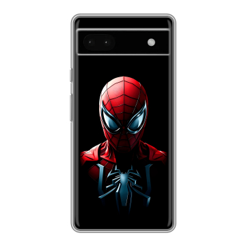 Силиконовый чехол на Google Pixel 6a с принтом Spiderman Человек паук Силиконовый чехол на Google Pixel 6a с принтом Spiderman Человек паук