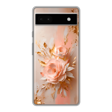 Силиконовый чехол на Google Pixel 6a с принтом женский