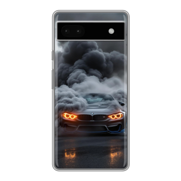 Силиконовый чехол на Google Pixel 6a с принтом BMW БМВ Силиконовый чехол на Google Pixel 6a с принтом BMW БМВ