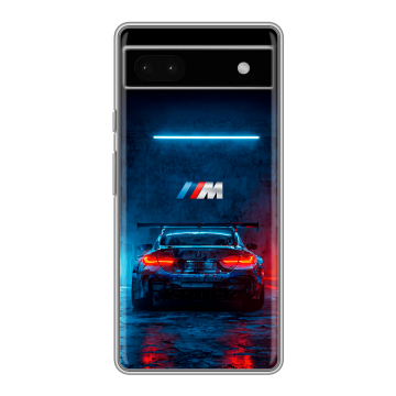 Силиконовый чехол на Google Pixel 6a с принтом BMW БМВ