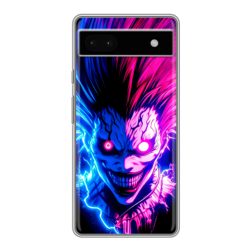Силиконовый чехол на Google Pixel 6a с принтом Death note Тетрадь смерти