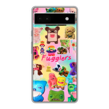 Силиконовый чехол на Google Pixel 6a с принтом Флагер Fuggler