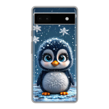 Силиконовый чехол на Google Pixel 6a с принтом Новый год
