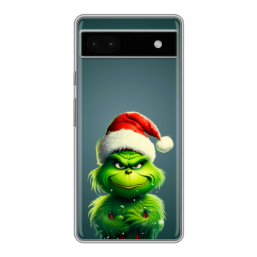 Силиконовый чехол на Google Pixel 6a с принтом Новый год Силиконовый чехол на Google Pixel 6a с принтом Новый год