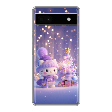 Силиконовый чехол на Google Pixel 6a с принтом Новый год Силиконовый чехол на Google Pixel 6a с принтом Новый год