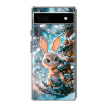 Силиконовый чехол на Google Pixel 6a с принтом Новый год Силиконовый чехол на Google Pixel 6a с принтом Новый год