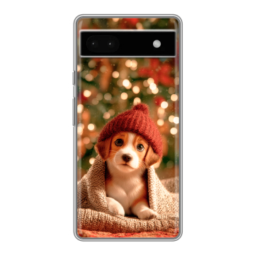 Силиконовый чехол на Google Pixel 6a с принтом Новый год Силиконовый чехол на Google Pixel 6a с принтом Новый год