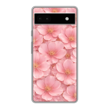 Силиконовый чехол на Google Pixel 6a с принтом женский