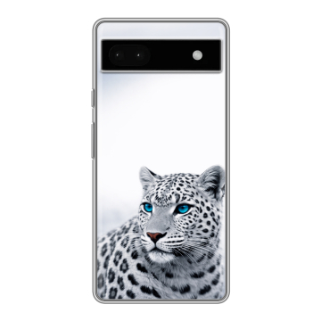 Силиконовый чехол на Google Pixel 6a с принтом женский