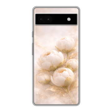 Силиконовый чехол на Google Pixel 6a с принтом женский