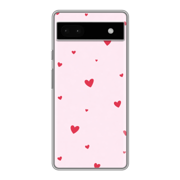 Силиконовый чехол на Google Pixel 6a с принтом для девочек