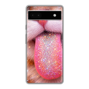 Силиконовый чехол на Google Pixel 6a с принтом для девочек