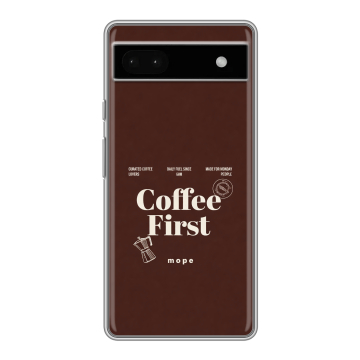 Силиконовый чехол на Google Pixel 6a с принтом женский