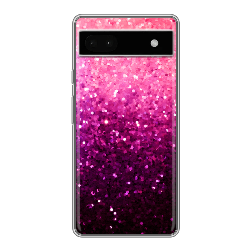 Силиконовый чехол на Google Pixel 6a с принтом Блестки Силиконовый чехол на Google Pixel 6a с принтом Блестки