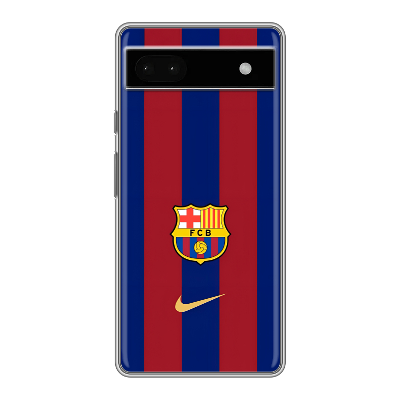 Силиконовый чехол на Google Pixel 6a с принтом Барселона Barcelona Силиконовый чехол на Google Pixel 6a с принтом Барселона Barcelona