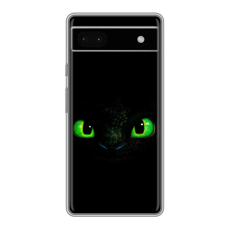 Силиконовый чехол на Google Pixel 6a с принтом Как приручить дракона Силиконовый чехол на Google Pixel 6a с принтом Как приручить дракона