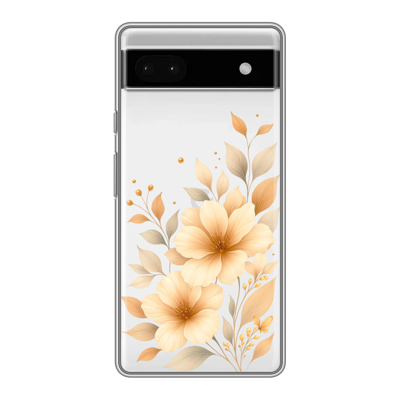 Силиконовый чехол на Google Pixel 6a с принтом для девушки Силиконовый чехол на Google Pixel 6a с принтом для девушки