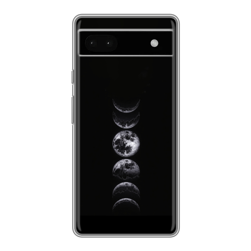 Силиконовый противоударный чехол на Google Pixel 6a с принтом женский Силиконовый противоударный чехол на Google Pixel 6a с принтом женский