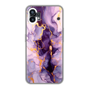 Силиконовый чехол на Nothing Phone (1) с принтом Мрамор Силиконовый чехол на Nothing Phone (1) с принтом Мрамор