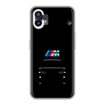 Силиконовый чехол на Nothing Phone (1) с принтом БМВ BMW Силиконовый чехол на Nothing Phone (1) с принтом БМВ BMW