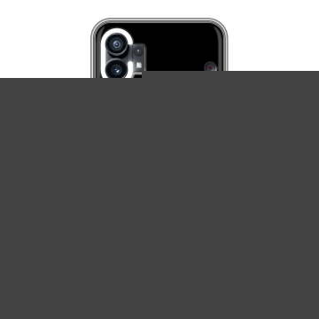 Силиконовый чехол на Nothing Phone (1) с принтом Лев кошки