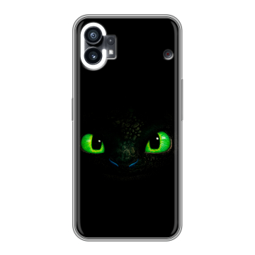 Силиконовый чехол на Nothing Phone (1) с принтом Как приручить дракона Силиконовый чехол на Nothing Phone (1) с принтом Как приручить дракона