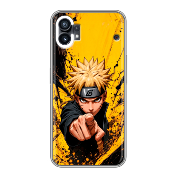 Силиконовый чехол на Nothing Phone (1) с принтом Naruto Наруто Силиконовый чехол на Nothing Phone (1) с принтом Naruto Наруто